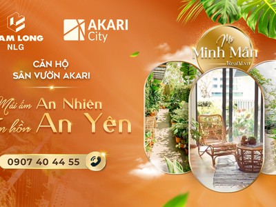 Cho thuê căn hộ nhà trống akari bình tân, võ văn kiệt, nhà mới, ở liền, sạch, đẹp, thoáng. lh: 1