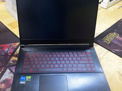 Laptop MSI GF63-12UCX Gaming Core i5-12450H Ram 8GB SSD 512GB 2 VGA Rời RTX 2050 Đèn Phím Máy Đẹp 0