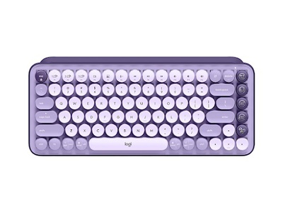 Bàn phím cơ không dây Logitech POP Keys màu tím  920-011227   lavender 0