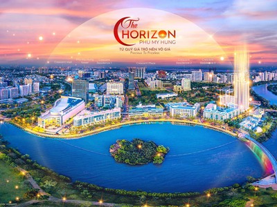 Xem nhà thực tế dự án the horizon hồ bán nguyệt phú mỹ hưng quận 7 4