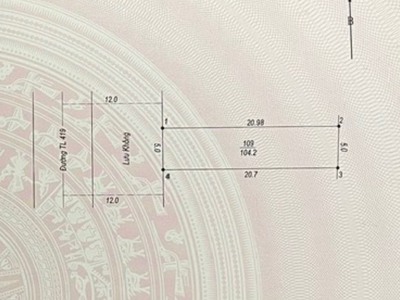 Cần bán 104,2m đất mặt đường tỉnh lộ 419 0