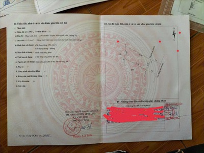 Cần bán  sản phẩm  cực hiếm lô đất  đường nhựa tại vĩnh hòa - huyện vĩnh linh - tỉnh quảng trị. 1