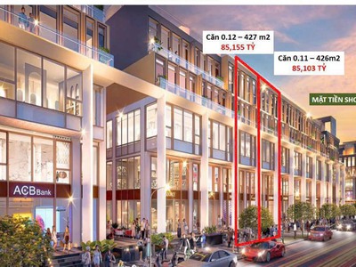 Phú mỹ hưng mở bán cặp căn nhà phố thương mại larcade tại khu thương mại tài chính quốc tế. diện 0