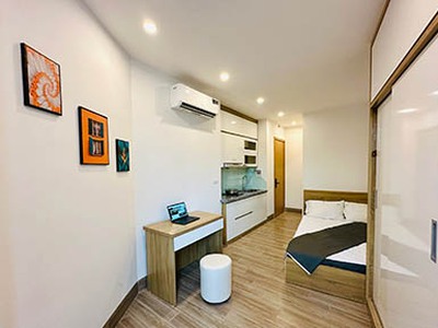 Cho thuê ccmn mới tinh full nội thất trung tâm khâm thiên   đống đa-hà nội 2