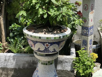 Cơ sở chậu hoa Thế Sơn - chậu hoa dán sành sứ - chậu khảm sành - cẩn miễng afaf gs 5