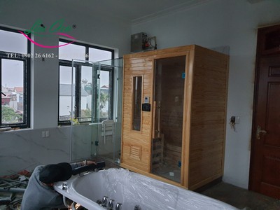 Lắp đặt phòng xông hơi gia đình giá rẻ tại đông hưng, thái bình 8