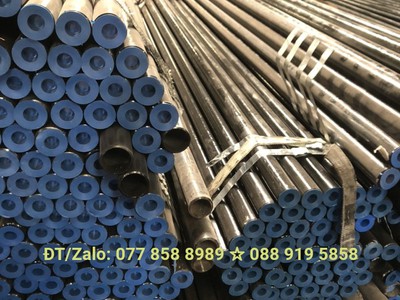 Ống Thép Ống Đúc ASTM A106 Gr.B, Ống chịu nhiệt Lò Hơi 34 3,4ly, 42 3,6ly, 48 3,7ly, 60 3,9ly, 73 5 5