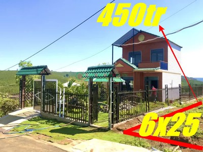 Kẹt tiền bán gấp 150m2 view hồ Daklong Thượng, sổ sẵn công chứng ngay 0