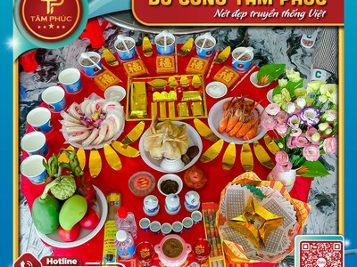Mâm cúng Nhập Trạch - Vào Nhà Mới trọn gói. 0