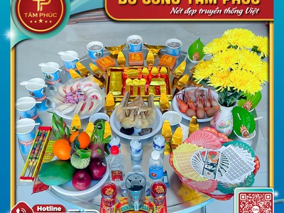 Mâm cúng Nhập Trạch - Vào Nhà Mới trọn gói. 3