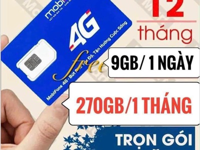 Sim 4G Mobifone Hà Nội +5gb- +9gb/ngày 5