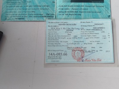 Corolla Altis sản xuất 2003 máy 1.3 4