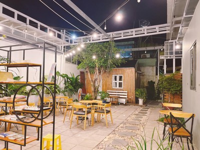 Sang quán caf phê maru - kem và nước  tại công viên xòai, lê lợi, phường tân phú, tp đồng xoài 4