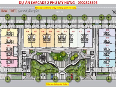 Thiết kế layout dự án l arcade phú mỹ hưng. nhận báo giá trực tiếp chủ đầu tư gọi ngay phòng kinh 0