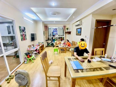 Bán chung cư Thành Thái 109m - 3 ngủ giá 5.99 tỷ, full nội thất, view công viên Cầu Giấy 1