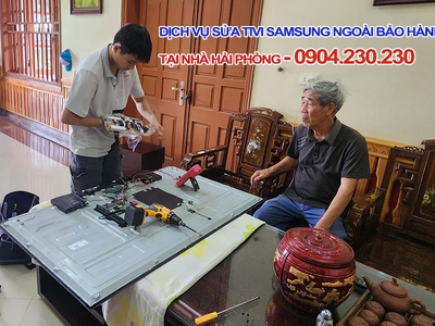 Sửa tivi Samsung tại nhà ở Tỉnh Hải Phòng UY TÍN - GIÁ SIÊU RẺ 0
