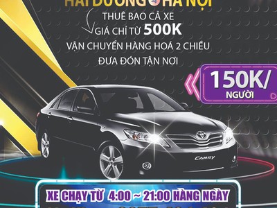 Xe Ghép Hà Nội Hải Dương 150k 6
