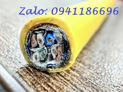 Cáp SFTP Thang Máy Mạng LAN Cat7- Cat8 xoắn đôi, siêu chống nhiễu 10