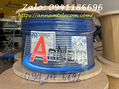 Annam chuyên phân phối cáp mạng Cat7/Cat8 lõi lụa, cáp chống nhiễu Cat6A FTP- UTP Ancomteck, commsco 10