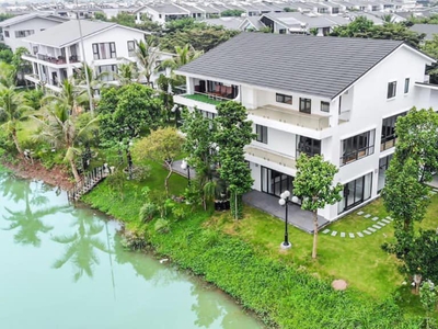 Bán biệt thự ven sông, vườn tùng kđt ecopark 560m2, mặt tiền 20m, 65 tỷ 0
