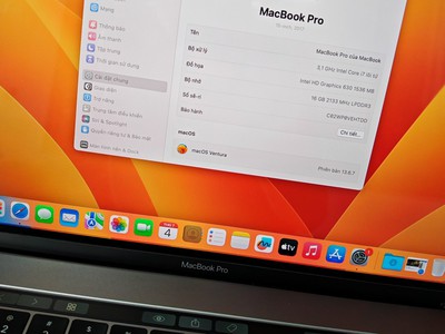 Macbook Pro 15 inch 2017 core i7 16GB 1TB GIAO LƯU 5