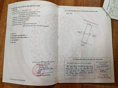 Lô 100m2 tuyến 2 Thanh Niên, Ngọc Xuyên , Đồ Sơn. 2