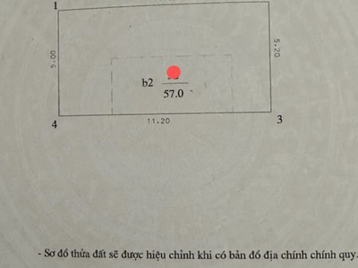 Nhỉnh 7tỷ có ngay Mảnh đất vàng cách 1 dãy nhà ra phố Nguyễn Ngọc Vũ - Cầu Giấy. DT 57m2 1