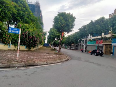 Bán đất tây nam linh đàm - bùi quốc khái, dt60m2, m.tiền 5m, giá nhỉnh 11tỷ 0