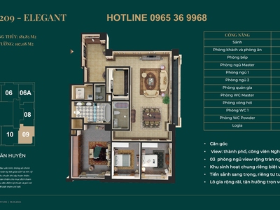 Bán căn góc hanoi signature giá tốt nhất thị trường 1