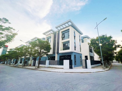 Bán biệt thự nam cường lô góc đẹp cạnh vườn hoa trung tâm 226m2 đã xây xong chuẩn bị làm sổ 2