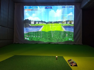 Quinngolf Đơn vị thi công phòng Golf 3D 4