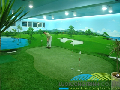 Quinngolf Đơn vị thi công phòng Golf 3D 0