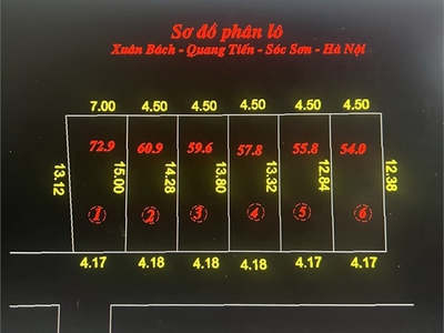 Giá mà mua là có lãi, phân lô f0 tại xuân bách - quang tiến - sóc sơn - hn. sổ sẵn giao dịch 3