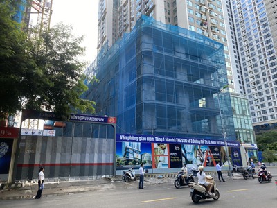 Suất ngoại giao liền kề viha 107 nguyễn tuân 5 tầng 1 hầm ngay cạnh chung cư đang xây 3