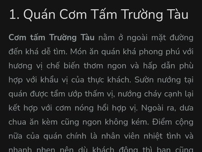 Chính chủ cơm tấm trường tàu cần bán nhà và chuyển nhượng thương hiệu 2