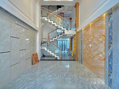 Nhà khu đồng bộ đường số 6,Bình Hưng Hòa B,Bình Tân dt 60m2 3 lầu 4pn 5wc giá 6ty500 2