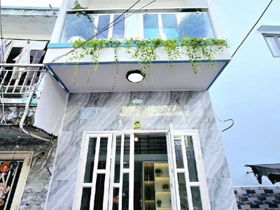 Chỉ hơn 1 tỷ có ngay nhà mới 3 tầng - sổ hồng riêng - đường bông sao - phường 5 -  trung tâm quận 8 0