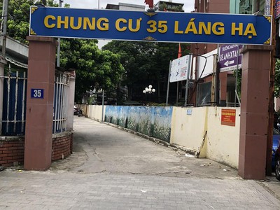 Cho thuê nhà tại chung cư 35 láng hạ, phường thành công, ba đình, hà nội 0