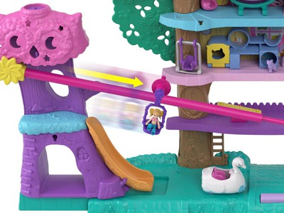 Trải Nghiệm Kỳ Thú với Ngôi Nhà Trên Cây Polly Pocket 2