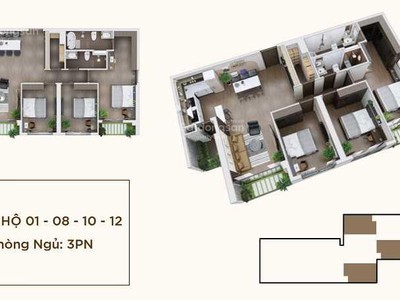 Cơ hội cuối sở hữu căn 3PN, chủ đầu tư Hoàng Thành Pearl, thoáng mát, giá hiếm có - LH 0862 186 396 0