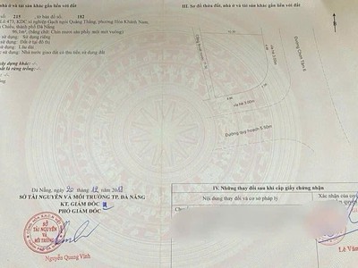 Bán lô đất 2 mặt tiền chơn tâm 6 và  chơn tâm 4 0