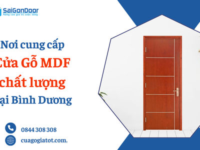 Cửa gỗ công nghiệp MDF chất lượng tại Bình Dương 0