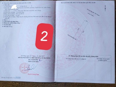 Bán đất mt đường nguyễn tất thành - kẹp kiệt bên hông 5m rất thoáng 1
