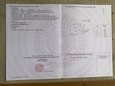 Tôi chính chủ cần bán gấp đất ở xã đắk hòa huyện đắk song tỉnh đắk nông 2