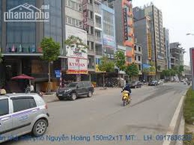 Bán gấp mặt phố nguyễn  hoàng  608m2 x 7 tầng,  mặt tiền 17m, giá nhỉnh 200 tỷ 0
