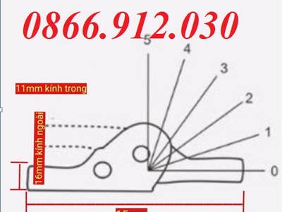 Phụ kiện bản lề gấp 5 cấp độ lên xuống 180 độ 1
