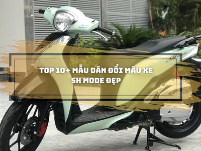 Khám phá 10  mẫu dán đổi màu xe SH Mode ấn tượng năm 2024 0