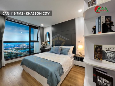 Cực Hot  Căn 2PN-90m2- Khai Sơn City- Giá chỉ còn 4,3 tỷ, Quà tặng tân gia 350tr, Chiết khấu 12,5 5