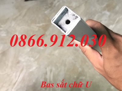 Pát sắt chữ U, pát sắt vuông 1 lỗ dùng làm bàn học sinh 3