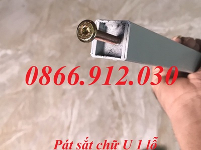 Pát sắt chữ U, pát sắt vuông 1 lỗ dùng làm bàn học sinh 2